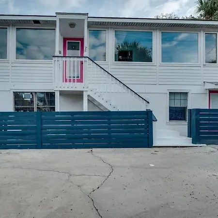 Flamingle In Fushia- Unit B- Steps To The Beach! Tybee Island Exterior foto
