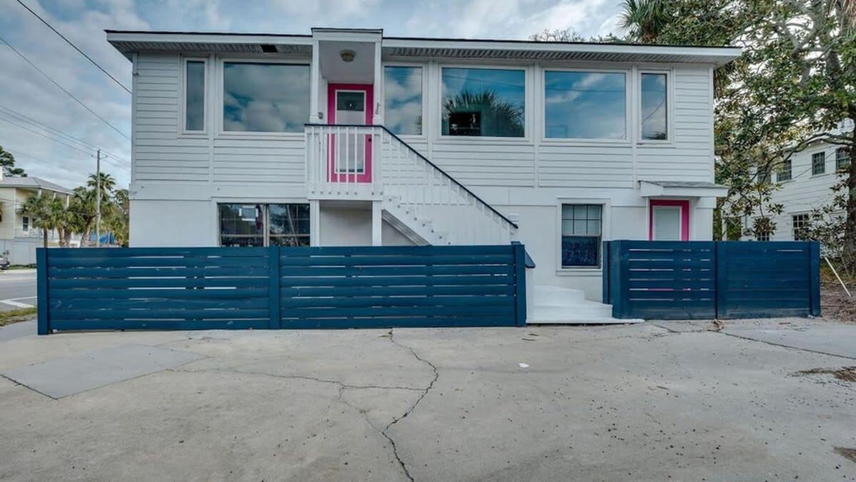 Flamingle In Fushia- Unit B- Steps To The Beach! * Tybee Island